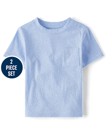 Baby And Toddler Boys Marled 2-Piece Outfit Set