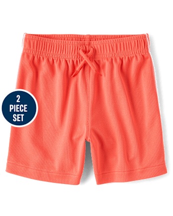 Baby And Toddler Boys Striped 2-Piece Outfit Set