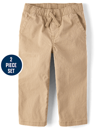 Baby And Toddler Boys Plaid 2-Piece Outfit Set