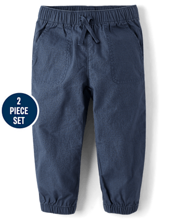 Baby And Toddler Boys Bunny 2-Piece Outfit Set