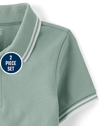 Baby And Toddler Boys Tipping 2-Piece Outfit Set