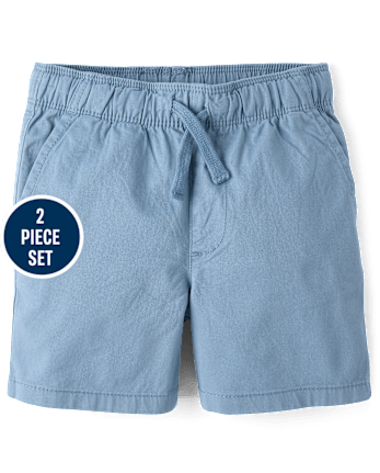 Baby And Toddler Boys Striped 2-Piece Outfit Set