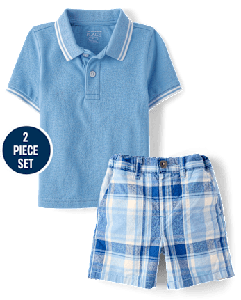Baby And Toddler Boys Tipping 2-Piece Outfit Set