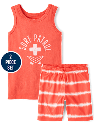 Boys Surf Patrol 2-Piece Outfit Set