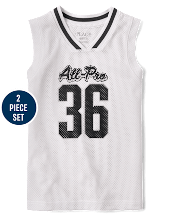 Kids Quick Dry All-Pro Varsity Mesh 2-Piece Outfit Set