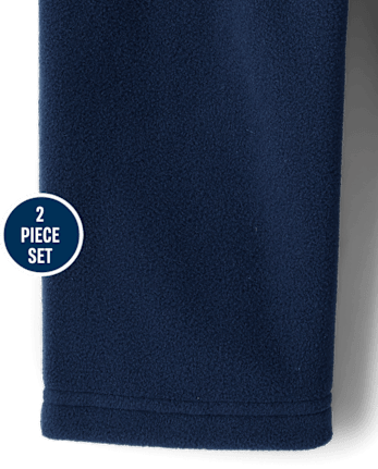 Toddler Boys Racecar Microfleece 2-Piece Outfit Set - TIDAL
