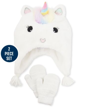 White unicorn hat Clearance