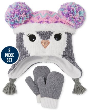 Details about  / TheChildrenPlace Toddler/'s Hat Mitten/'s set