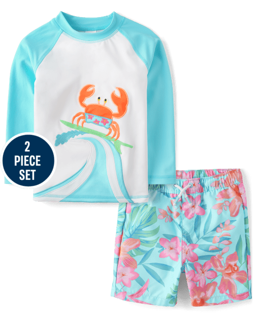 Boys Crab Swimsuit - Splish-Splash