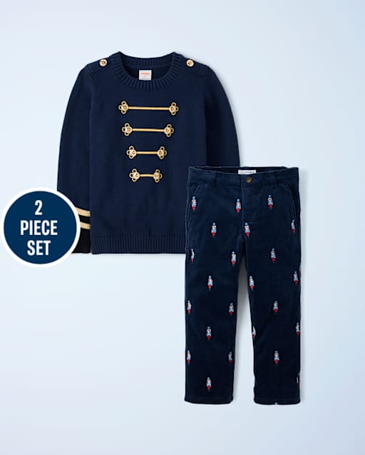 Boys Embroidered Nutcracker 2-Piece Outfit Set - New York City Ballet by GYMBOREE