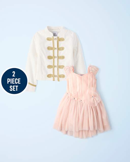 Girls Soutache Embroidered 2-Piece Outfit Set - New York City Ballet by GYMBOREE