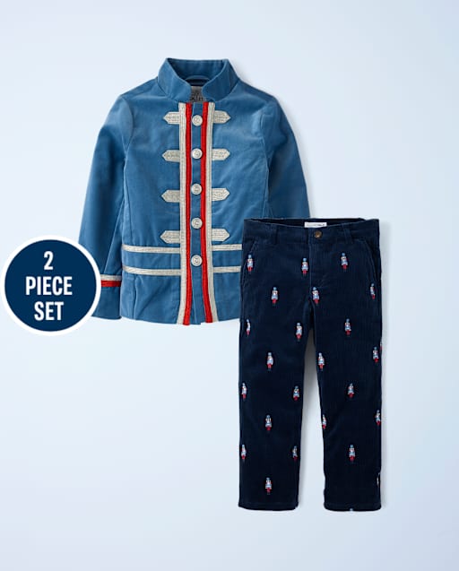 Boys Embroidered Nutcracker 2-Piece Outfit Set - New York City Ballet by GYMBOREE