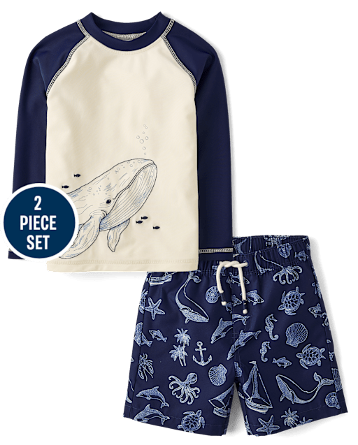 Boys Sea Creature Swimsuit - Swim Shop - lbl_product_image_view_1