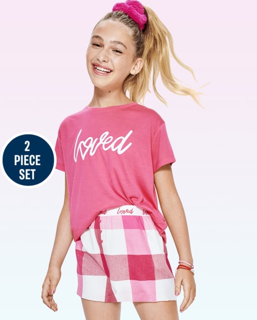 Tween Girls Love Plaid Pajamas