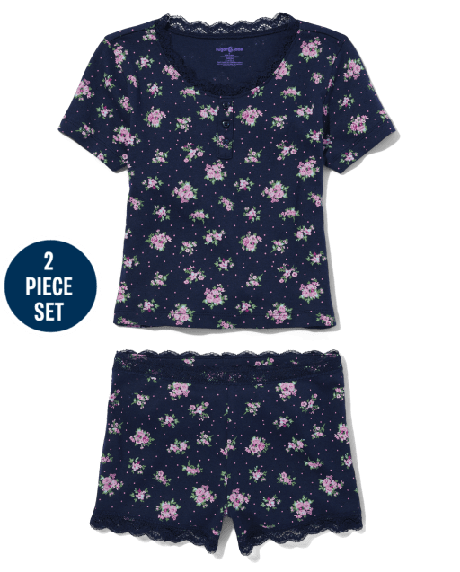 Tween Girls Pointelle Pajamas