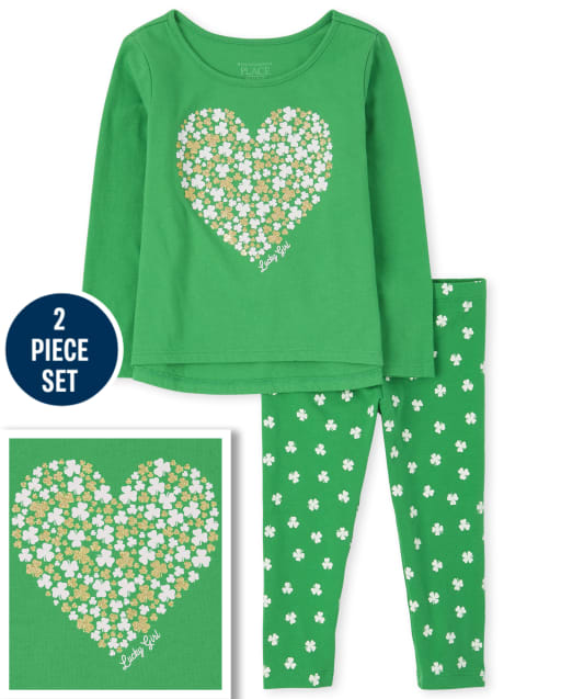 Toddler Girls St. Patrick's Day 2-Piece Set