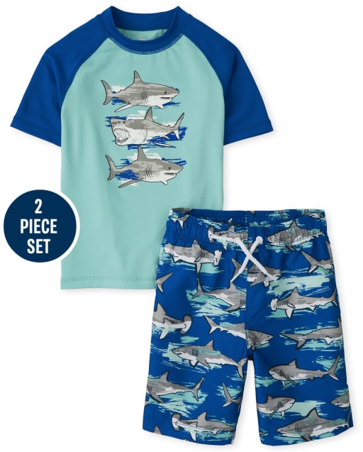 Boys Shark Swimsuit