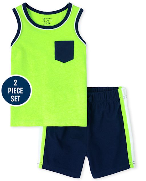 Conjunto activo de 2 piezas para bebés y niños pequeños