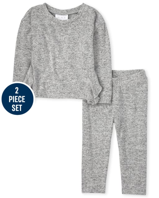 Toddler Girls Active Ruffle 2-Piece Set