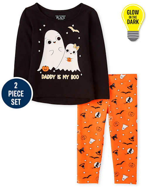 Toddler Girls Halloween 2-Piece Set