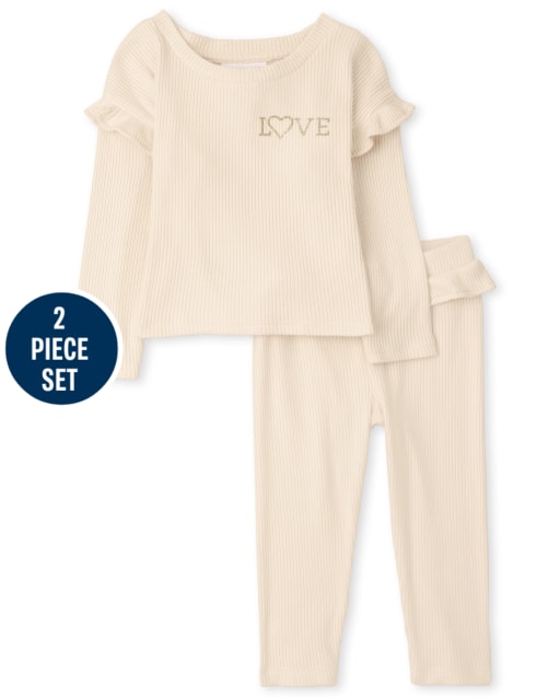Toddler Girls Love 2-Piece Set