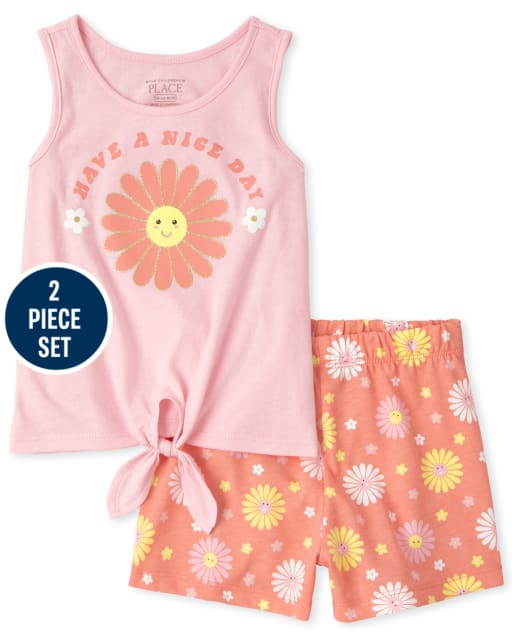 Toddler Girls Daisy 2-Piece Set
