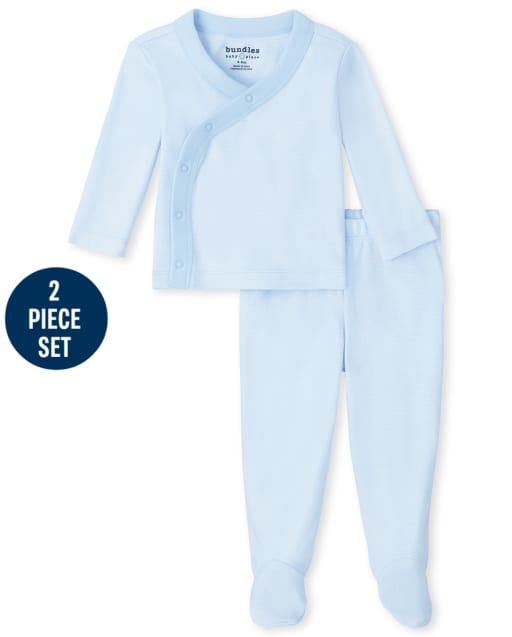Baby Boys Striped 2-Piece Set Take Me Home Set