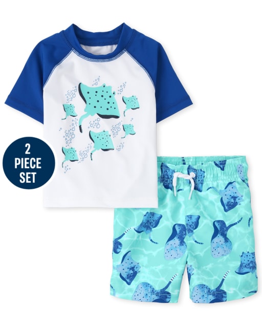 Toddler Boys Stingray Swimsuit