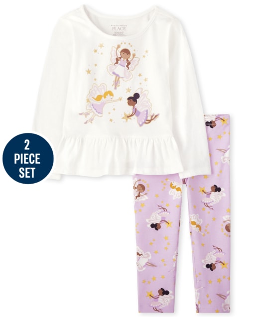Toddler Girls Fairy 2-Piece Set