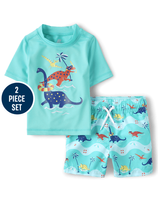 Toddler Boys Graphic Swimsuit
