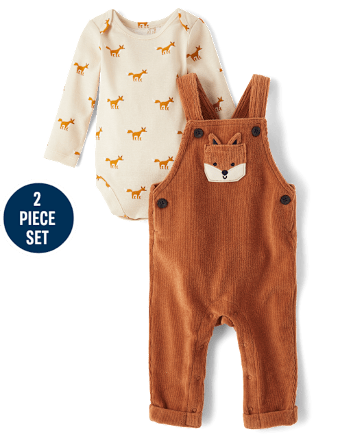 Ensemble de vêtements de jeu 2 pièces Fox Bébé Garçon