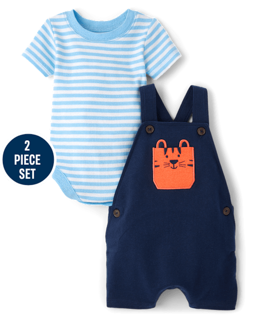 Baby Boys Tiger 2-Piece Playwear Set