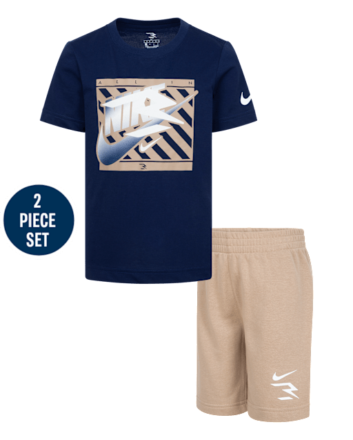 Boys Nike 3BRAND by Russell Wilson Graphic 2-Piece Outfit Set