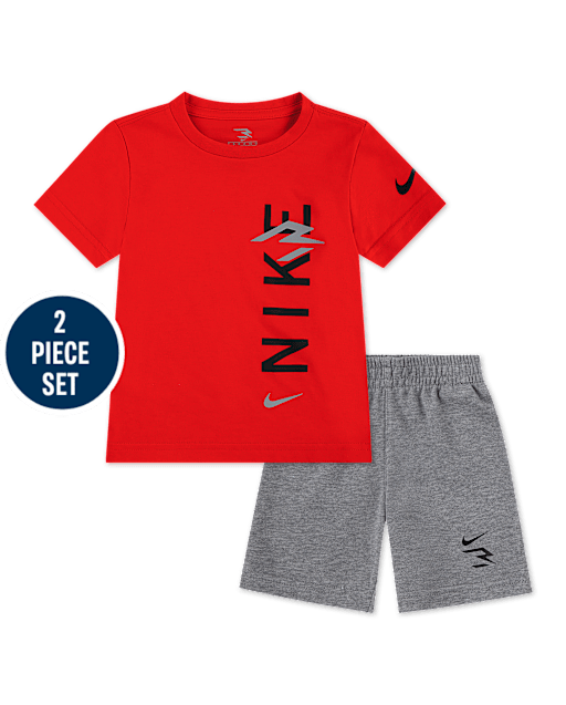 Toddler Boys Nike 3BRAND by Russell Wilson Graphic 2-Piece Outfit Set