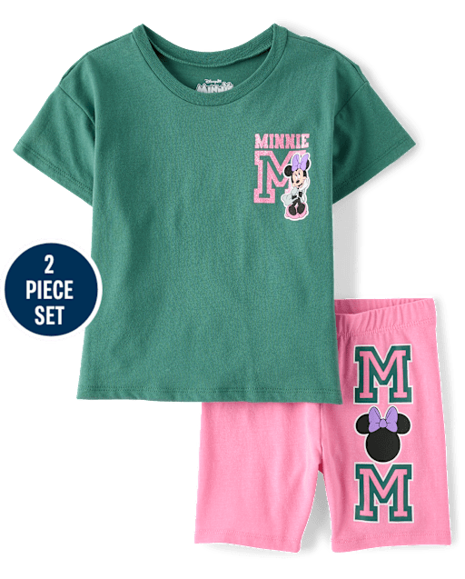 Girls Minnie Mouse™ 2-Piece Outfit Set