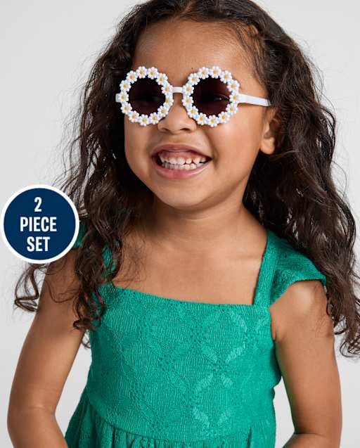 Toddler Girls Floral 2-Piece Accessory Set