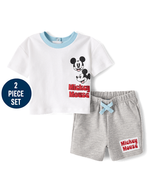 Baby Boys Mickey Mouse™ 2-Piece Playwear Set
