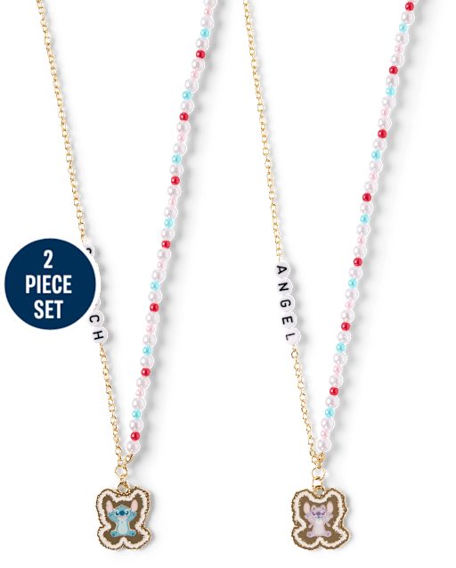 Girls Stitch™ BFF Necklace 2-Pack