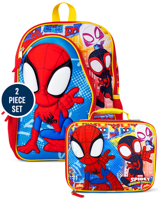 Toddler Boys Spidey Backpack 2-Piece Set