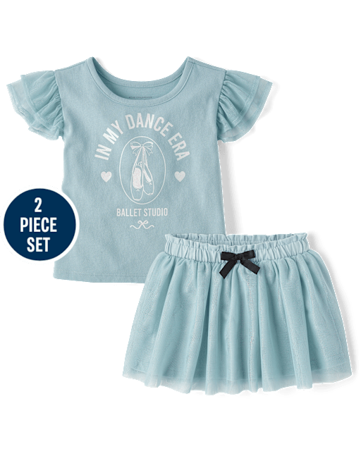 Toddler Girls Dance Era 2-Piece Outfit Set