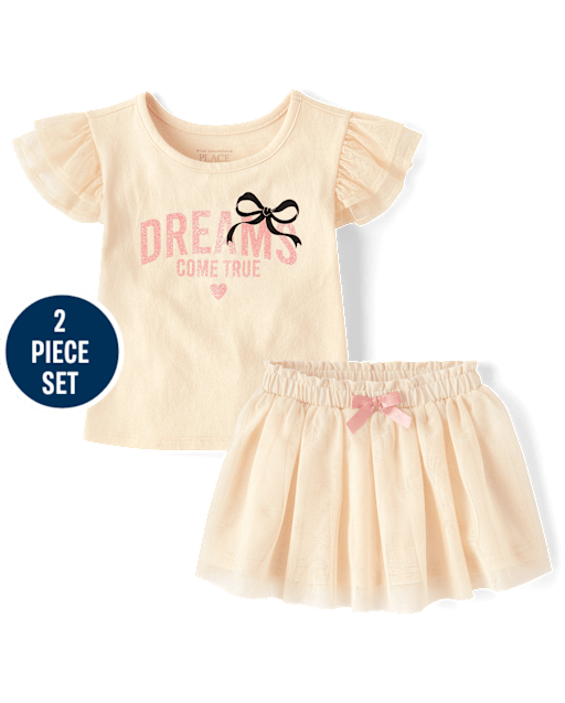 Toddler Girls Dreams 2-Piece Outfit Set