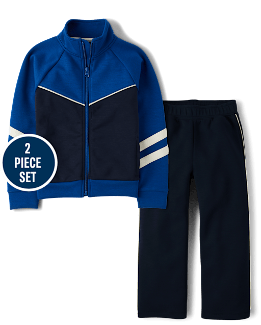 Kids Contrast Scuba Tracksuit