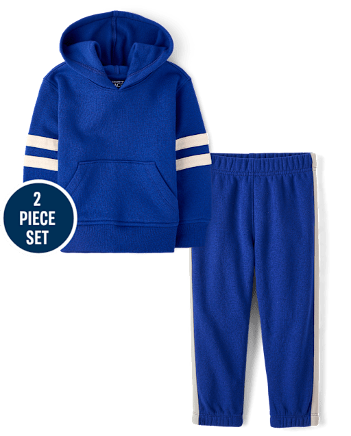 Baby And Toddler Boys Varsity Premium Fleece 2-Piece Outfit Set