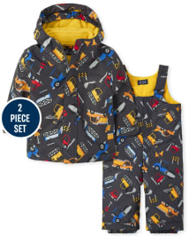 Ensemble de neige 2 pièces pour tout-petits garçons