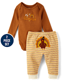 Ensemble de jeu 2 pièces Bébé First Thanksgiving