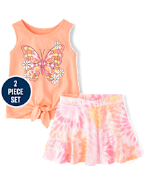 tout-petit, fille Ensemble 2 pièces Papillon