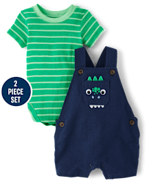 Ensemble de vêtements de jeu 2 pièces pour bébé garçon motif dinosaure