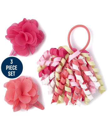 Ensemble de cheveux pour filles - Fleur de fée