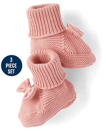 Ensemble 3 pièces pull torsadé fleuri brodé pour bébé fille - Homegrown by Gymboree