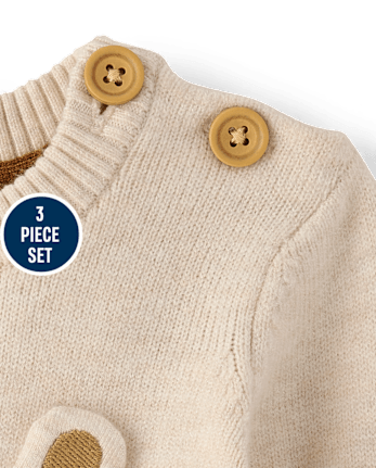 Baby Bear 3-Piece Take Home Set - Homegrown by Gymboree